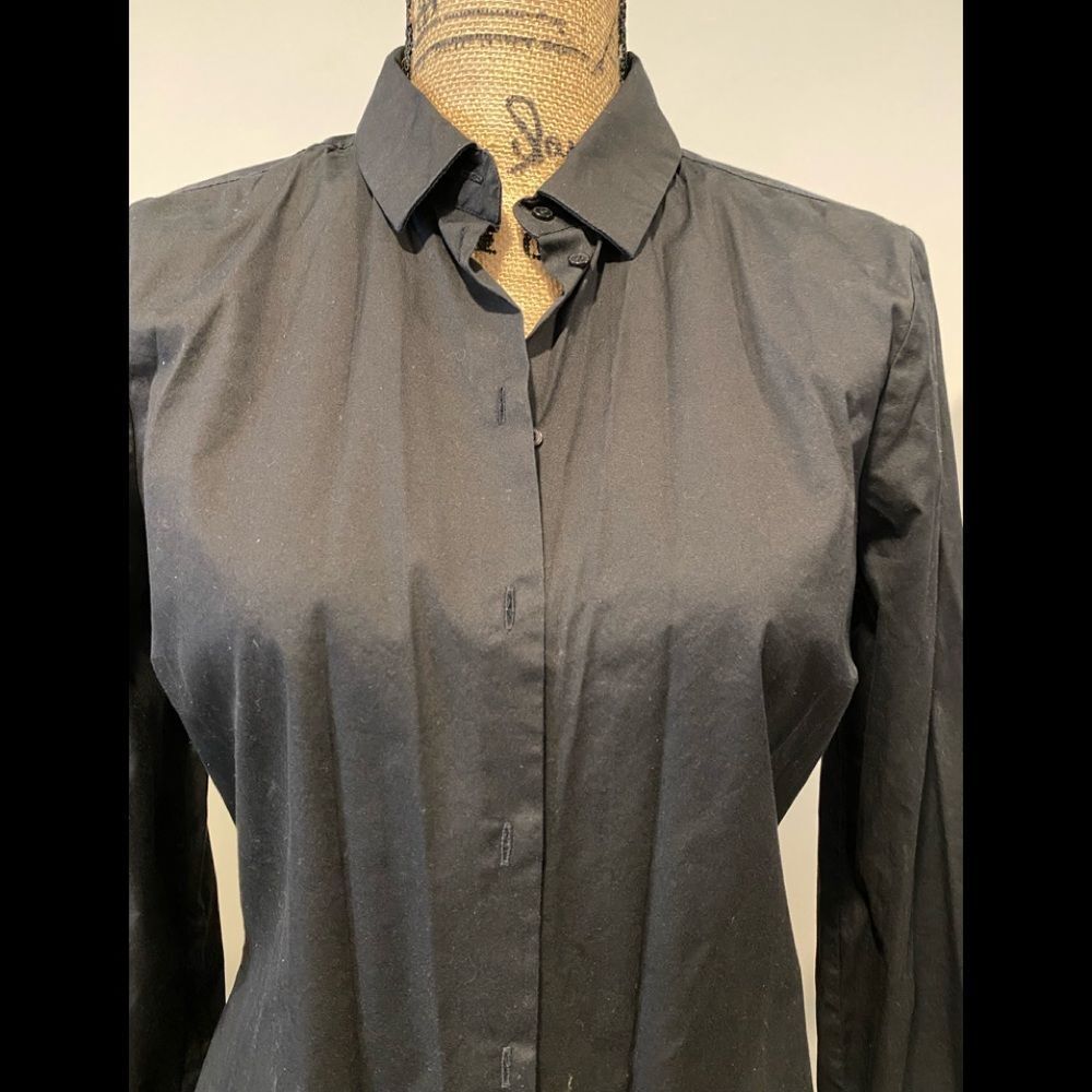 Zara black classic shirt - Picture 2 of 2